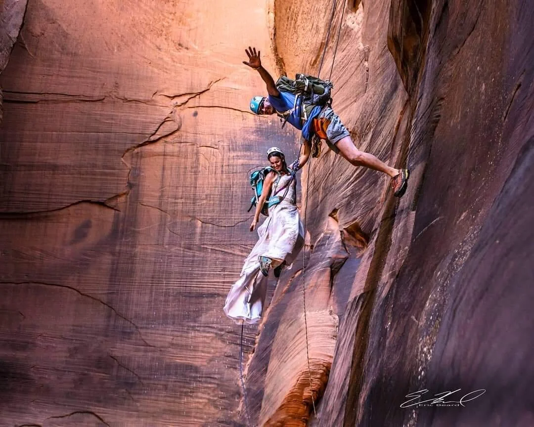 Shirlz and Dave in Rock Canyon